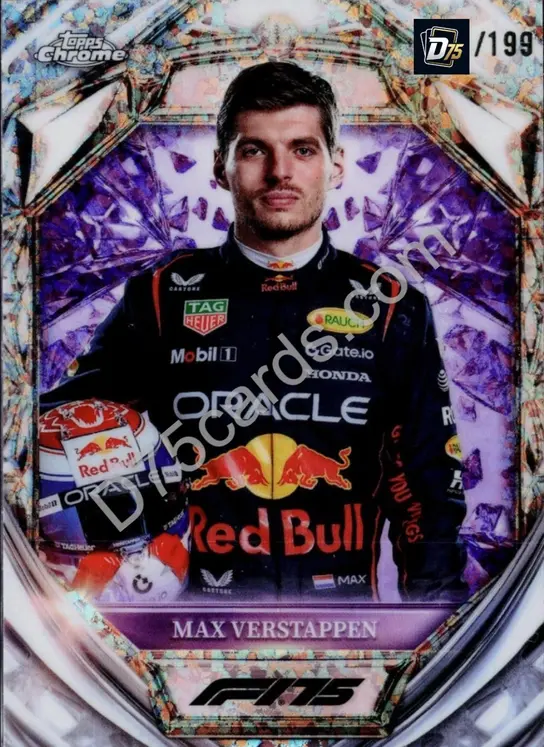 1 Max Verstappen Purple Mini-Diamond Refractor /199
