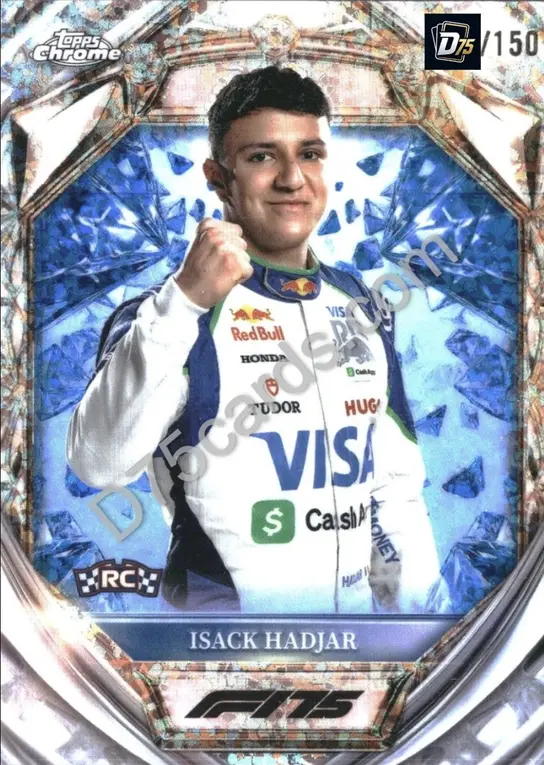 12 Isack Hadjar Blue Mini-Diamond Refractor /150