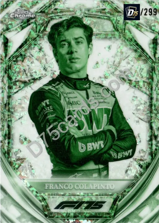 15 Franco Colapinto Night Vision Mini-Diamond Refractor /299