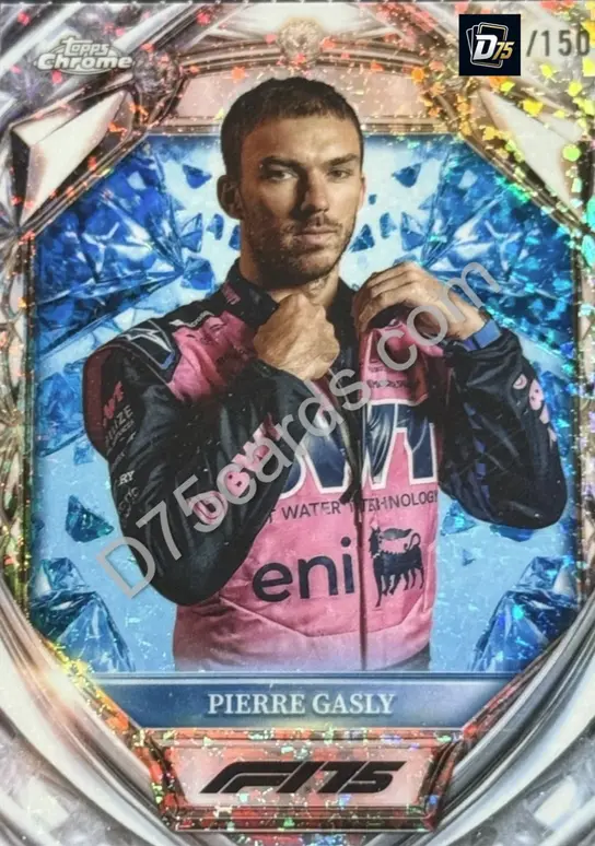 16 Pierre Gasly Blue Mini-Diamond Refractor /150