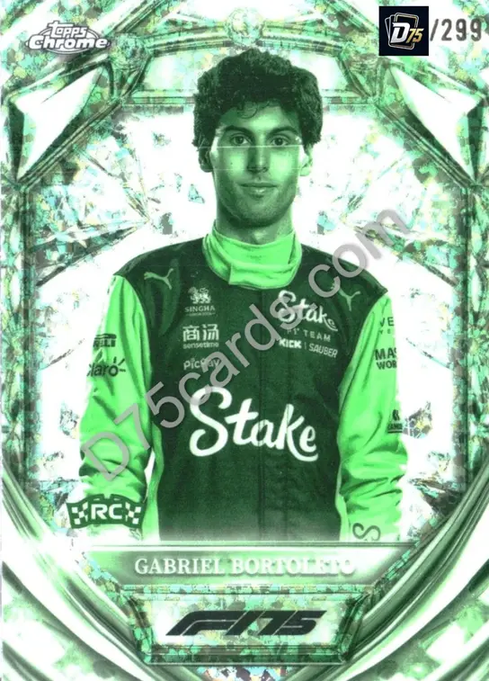 20 Gabriel Bortoleto Night Vision Mini-Diamond Refractor /299
