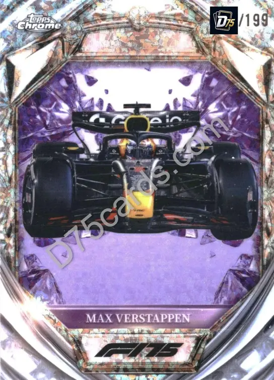 21 Max Verstappen Purple Mini-Diamond Refractor /199