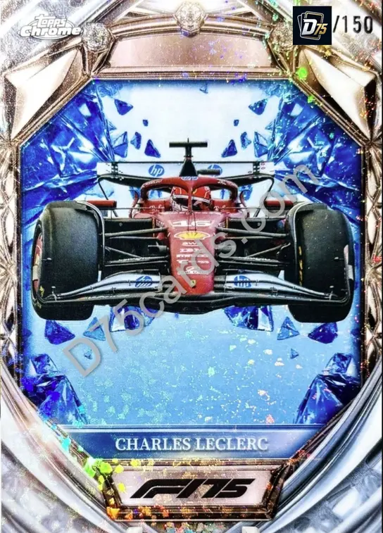 23 Charles Leclerc Blue Mini-Diamond Refractor /150