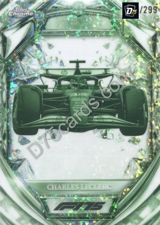 23 Charles Leclerc Night Vision Mini-Diamond Refractor /299