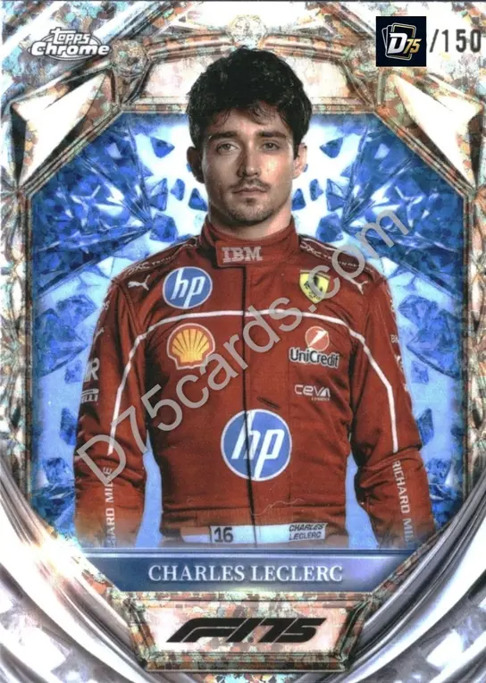3 Charles Leclerc Blue Mini-Diamond Refractor /150
