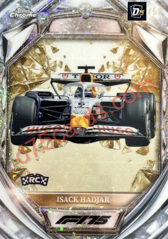 32 Isack Hadjar Gold Mini-Diamond Refractor /50
