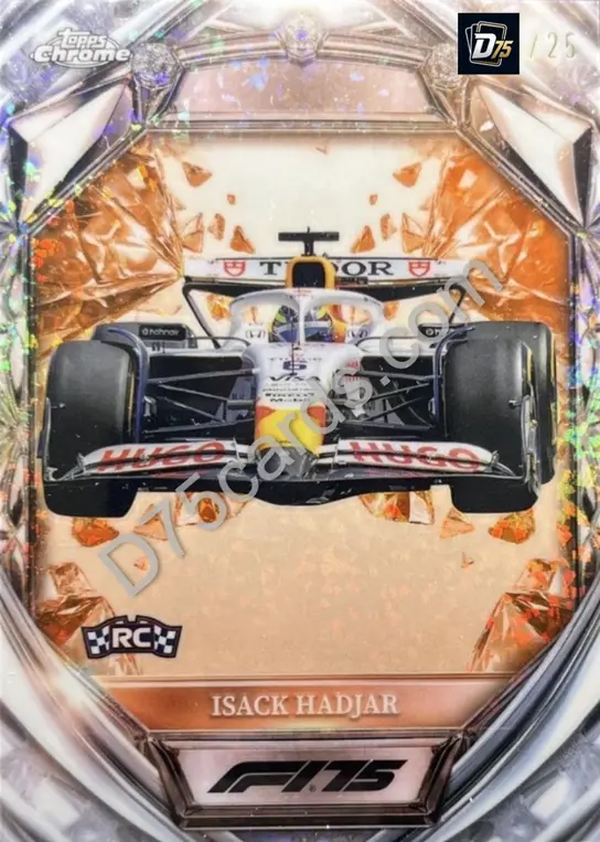 32 Isack Hadjar Orange Mini-Diamond Refractor /25