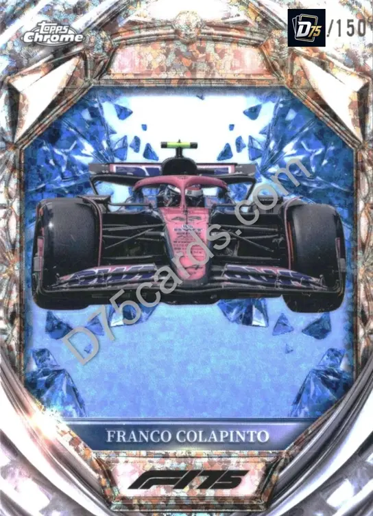35 Franco Colapinto Blue Mini-Diamond Refractor /150