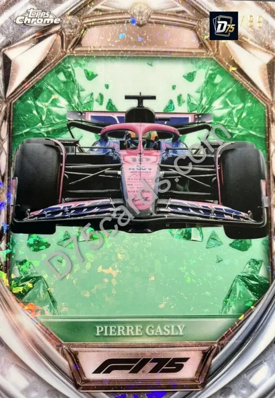 36 Pierre Gasly Green Mini-Diamond Refractor /99