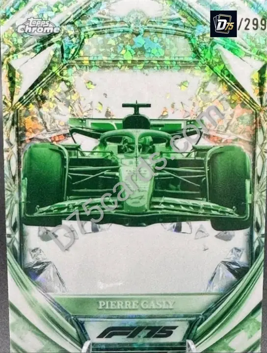 36 Pierre Gasly Night Vision Mini-Diamond Refractor /299