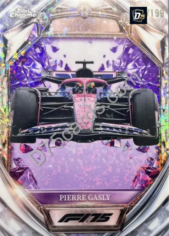 36 Pierre Gasly Purple Mini-Diamond Refractor /199