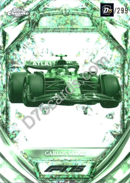 38 Carlos Sainz Night Vision Mini-Diamond Refractor /299
