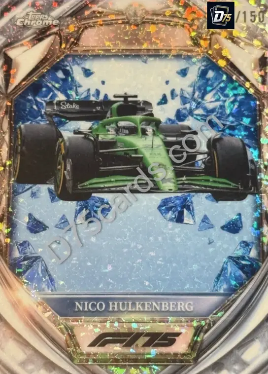 39 Nico Hulkenberg Blue Mini-Diamond Refractor /150