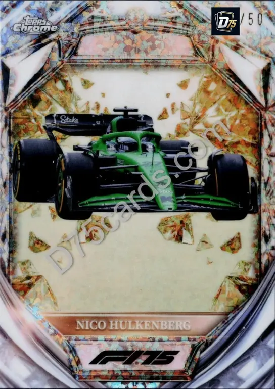 39 Nico Hulkenberg Gold Mini-Diamond Refractor /50
