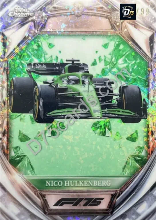 39 Nico Hulkenberg Green Mini-Diamond Refractor /99