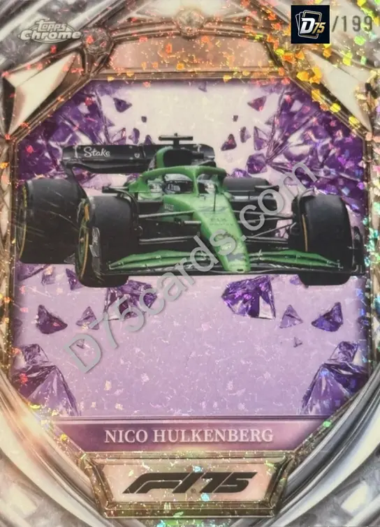39 Nico Hulkenberg Purple Mini-Diamond Refractor /199