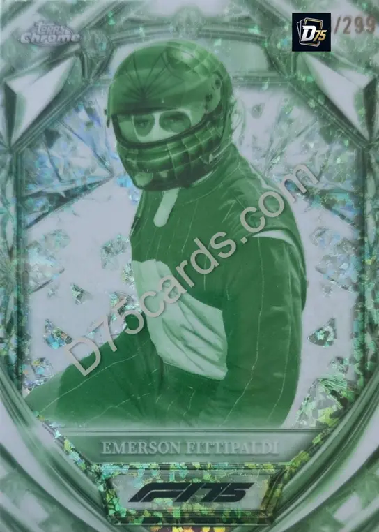 42 Emerson Fittipaldi Night Vision Mini-Diamond Refractor /299