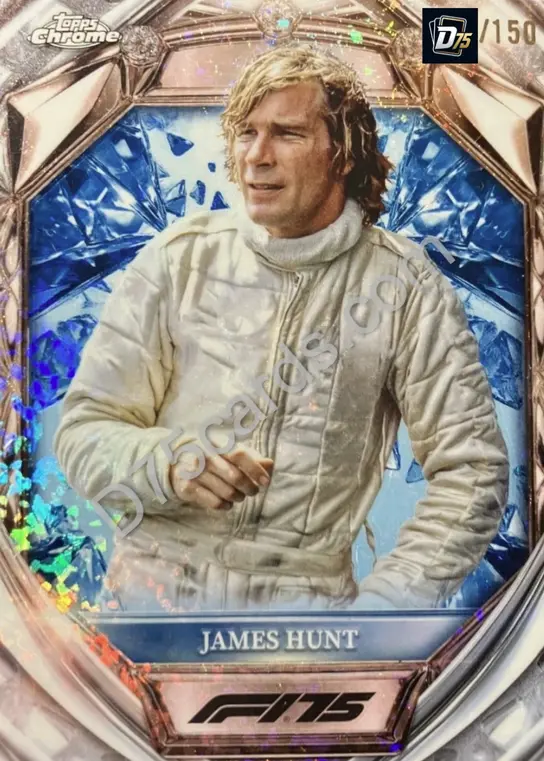 44 James Hunt Blue Mini-Diamond Refractor /150