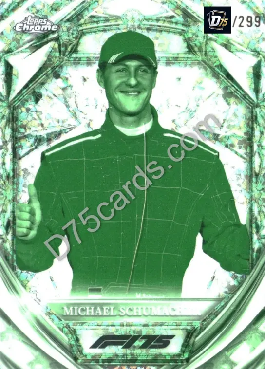 47 Michael Schumacher Night Vision Mini-Diamond Refractor /299