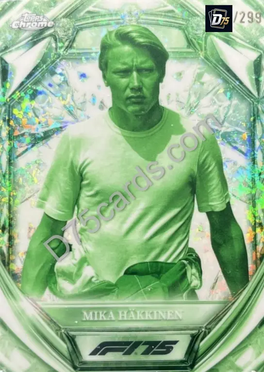 48 Mika Hakkinen Night Vision Mini-Diamond Refractor /299